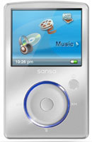 Sandisk Sansa Fuze MP3 Player 8GB (SDMX14R-008GS) Sandisk Sansa Fuze MP3 Player 8GB (SDMX14R-008GS)
